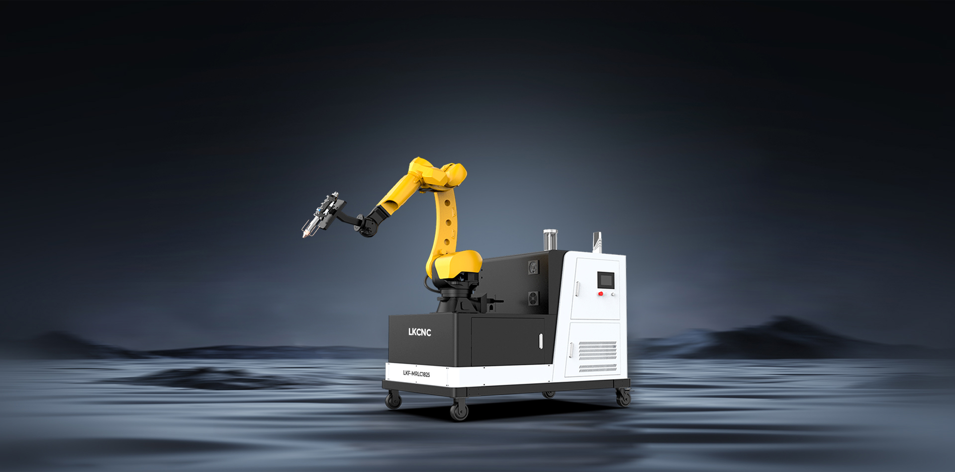 Mobilní laserové cladovací zařízení