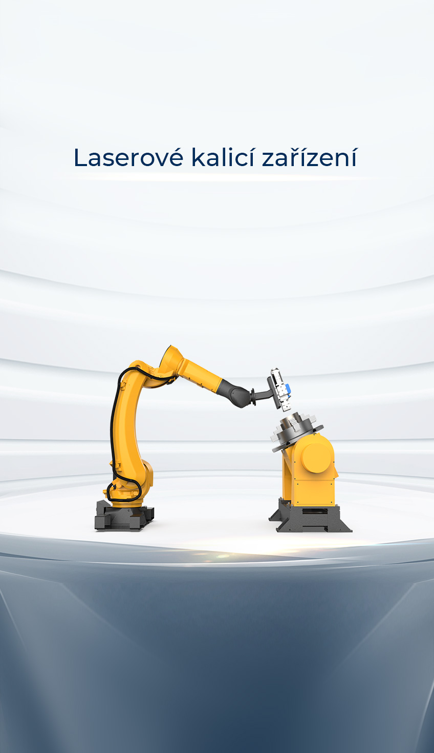 Laserové kalicí zařízení 